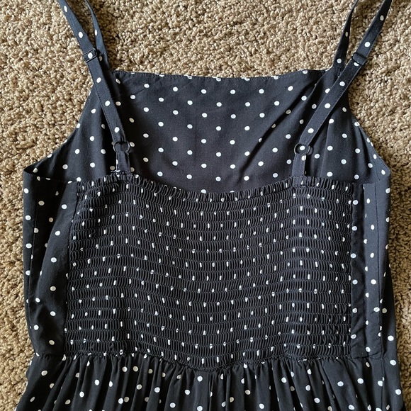 Old Navy Black Polka Dot Romper - Picture 4 of 4